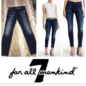 7 for all mankind Ankle gwenevere.  size 30